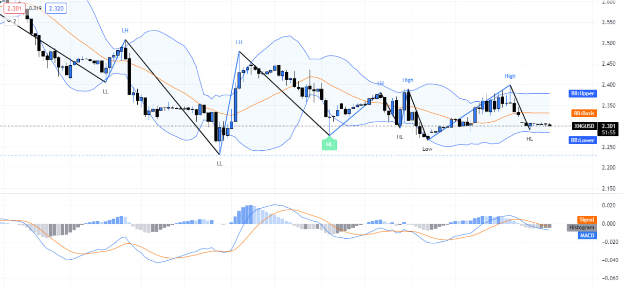 Sell at high. The upper resistance is at 3.00. The below support is at 2.00
